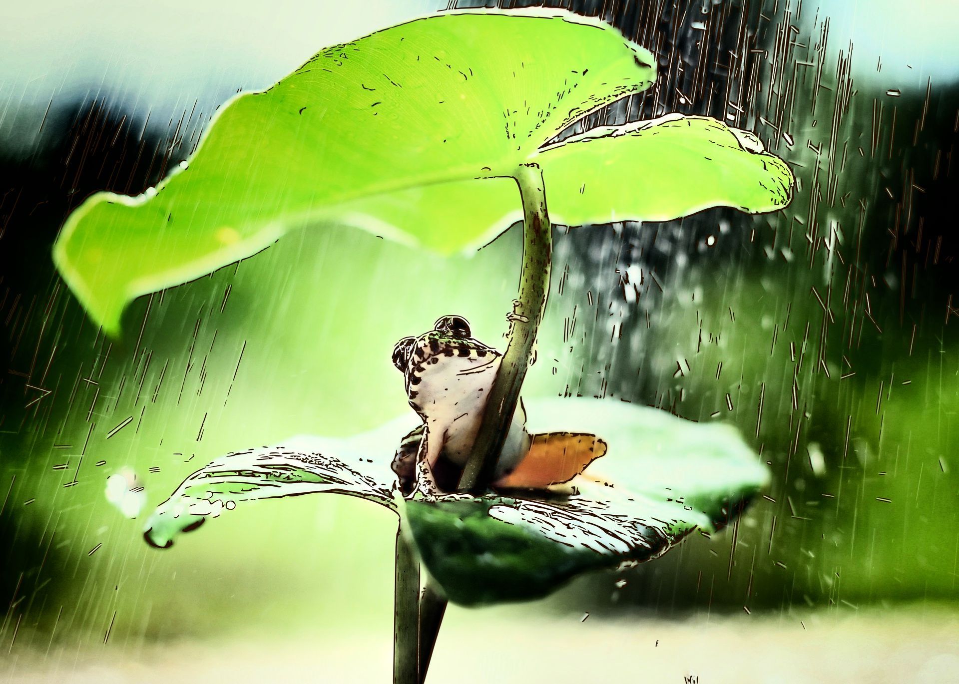 Le rane chiedono a Giove un re Favole di Fedro